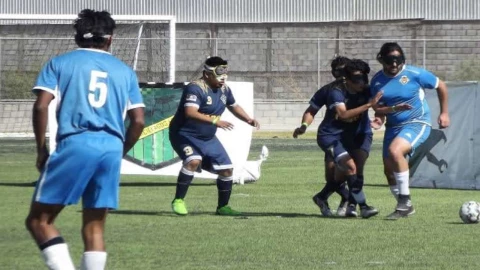 Topos FC Puebla, equipo de fútbol sala para ciegos, denuncia robo en sus instalaciones