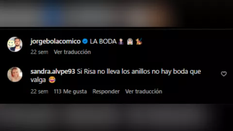 Jorge Bolaños recibió la sugerencia de una fan