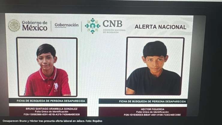 Jóvenes desaparecidos en Guerrero.