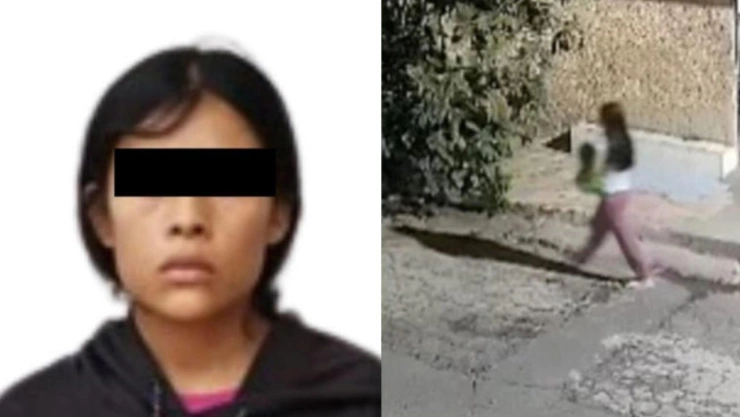 cae mujer abandonó bebé ecatepec