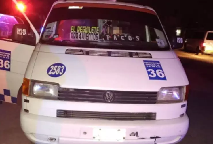 Chofer de combi se resiste a asalto y lo asesinan en Chalco