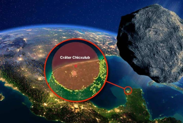 esto pasa cuando escribes chicxulub en google