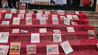 Familiares de desaparecidos dieron el Grito como protesta en Catedral de Culiacán