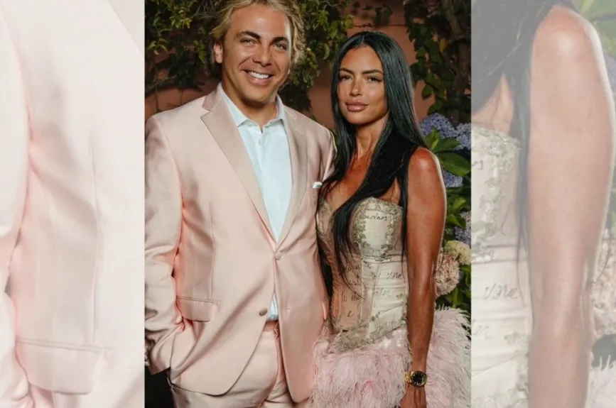 Mariela Sánchez y Christian Castro de gala.jpg