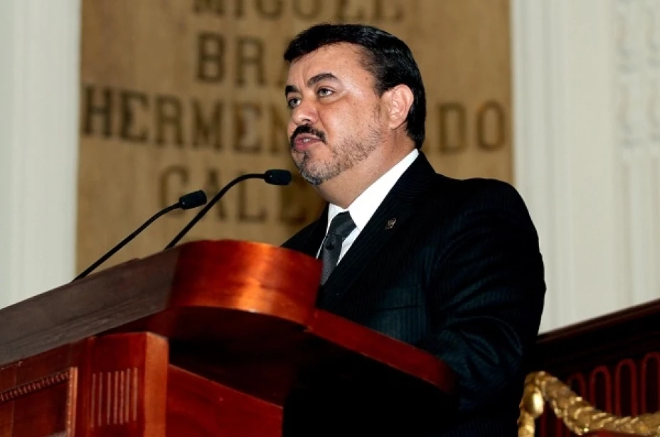 Hiram Almeida Estrada, jefe de la Policía Capitalina