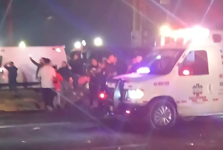 Accidente en carretera Lechería - Texcoco deja un muerto