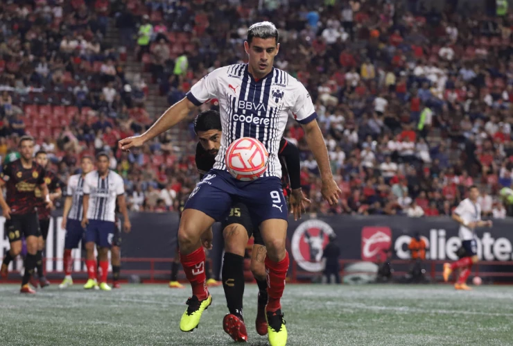 Germán Berterame, jugador de Monterrey
