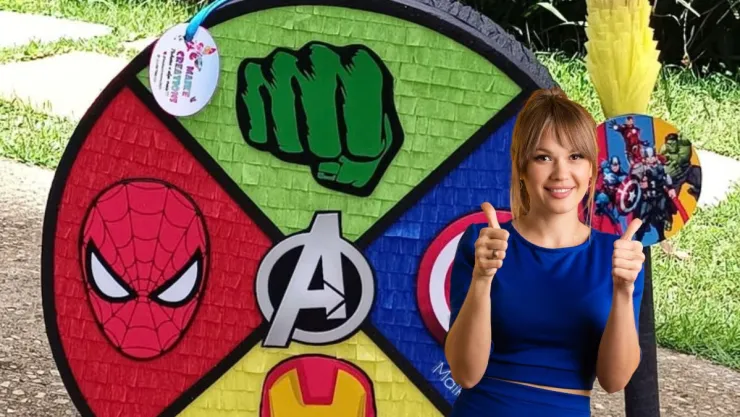 Cómo hacer una piñata redonda de Avengers, ideal para los amantes de los superhéroes