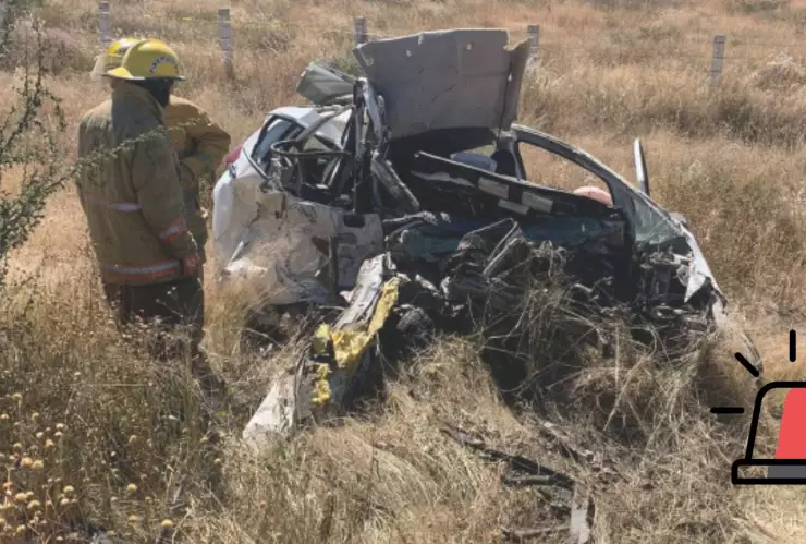 Accidente en Zacatecas: una mujer embarazada y una maestra mueren en la carretera 45