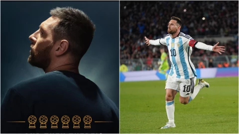 Messi gana su octavo balón de oro
