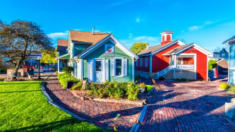 Tiendas del centro comercial de Long Grove.