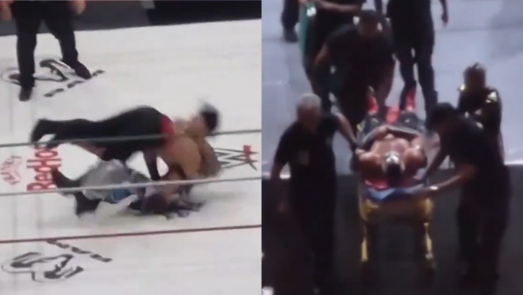 Octagón Jr. sufre TERRIBLE lesión en vivo.