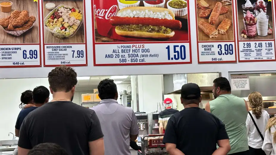 Un puesto de comida en Mount Prospect, Illinois, EU.