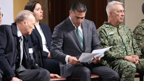 Estrategia Nacional de Seguridad presentada por Harfuch