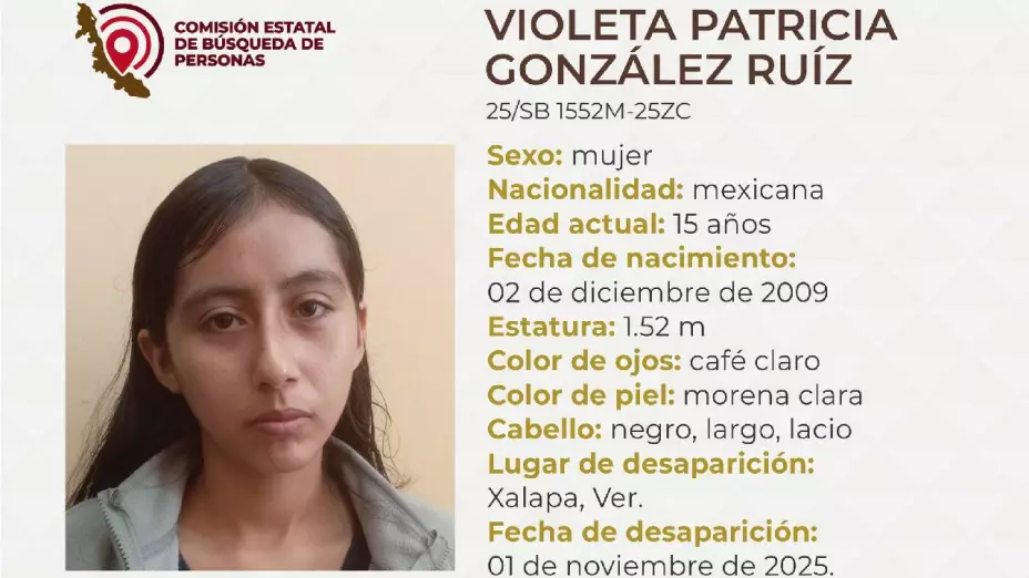 Violeta Patricia González, quinceañera desaparecida en Veracruz ¿Qué sabemos de su desaparición?