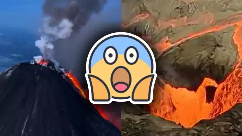 VIDEO: ¡Impactante! Momento EXACTO de la erupción del volcán Kliuchevskói en Rusia tras terremoto; ¿qué está pasando?