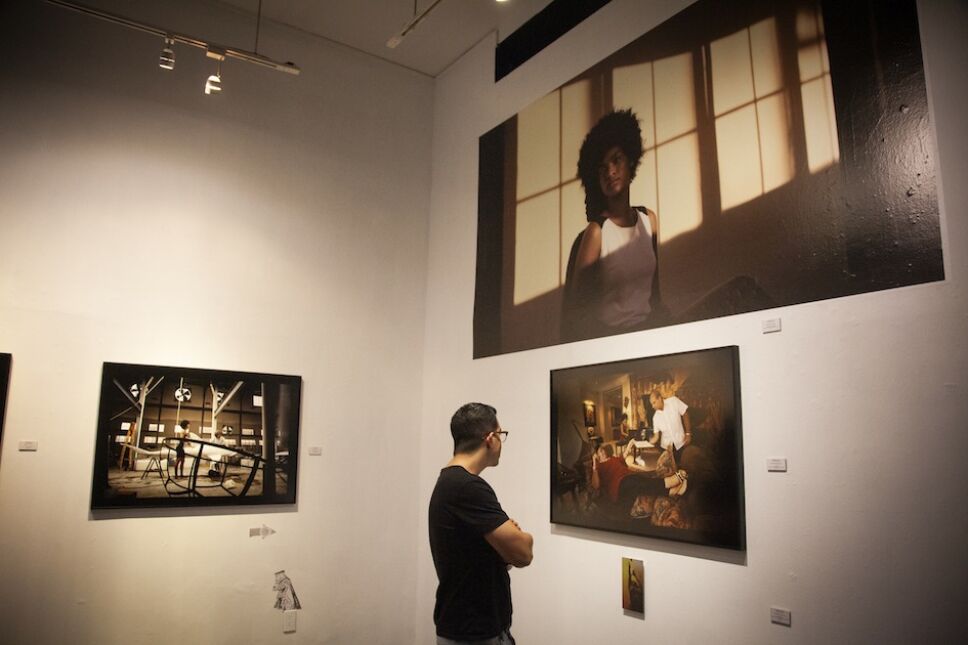 La exposición se realiza en la galería Traeger & Pinto Arte Contemporáneo