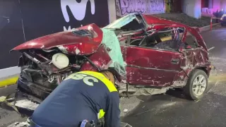 Accidente en puente de San Jerónimo, Periférico Sur.