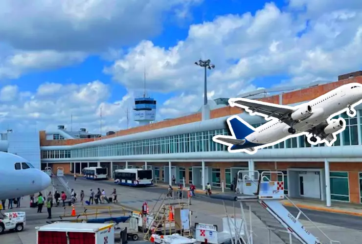 Estos son los vuelos programados en el aeropuerto de Cancún HOY 21 de diciembre de 2025.webp