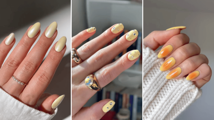 5 diseños de uñas en color amarillo que debes usar en la oficina en el inicio de año.png