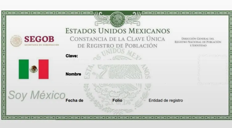 Así puedes tramitar gratis tu CURP certificada por el registro civil