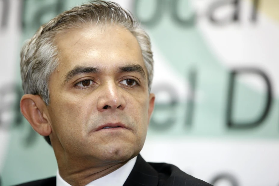 El jefe de gobierno del DF, Miguel Ángel Mancera