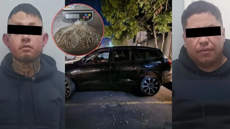 Recuperan vehículo con reporte de robo en Veracruz; encuentran droga y báscula en Tlalpan