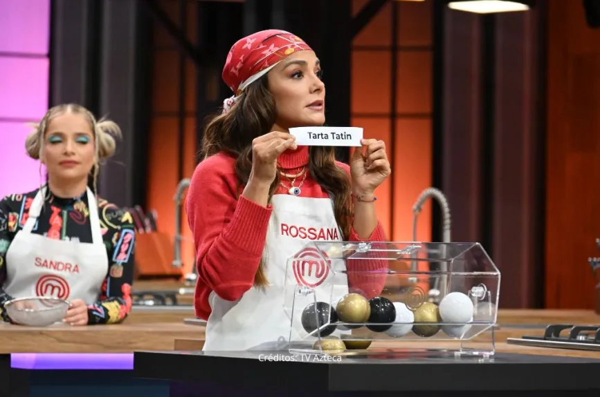 Rossana Nájera preparó tarta tatín