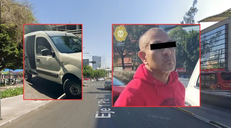 CDMX: Mujer grita desde una camioneta y es rescatada de su pareja en la Juárez