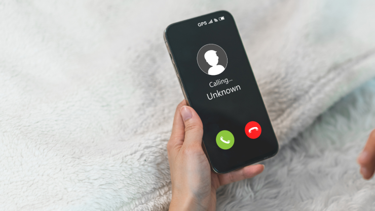 De dónde llaman cuando aparece número desconocido