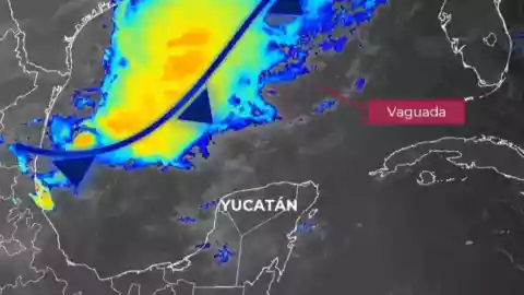 Fuertes lluvias en Yucatán durante el fin de semana, alerta Protección Civil