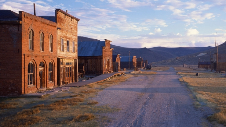 Estadounidense pueblo fantasma