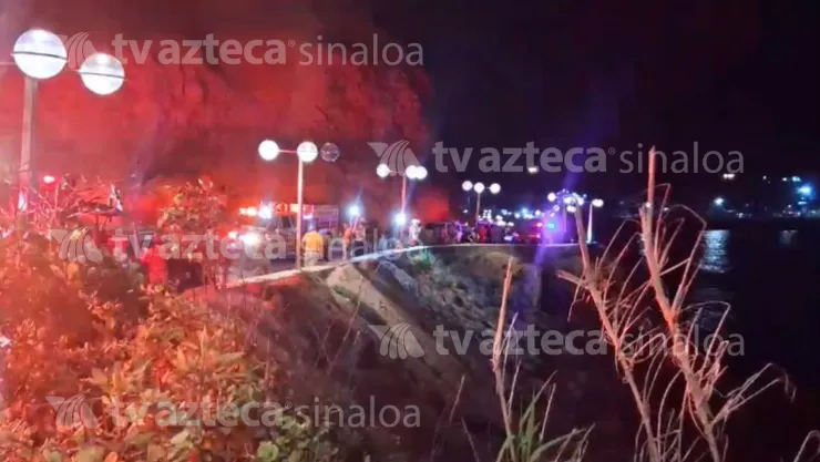 Muere agente federal tras caída en zona rocosa de Mazatlán
