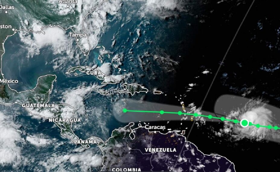 🔴 EN VIVO 🔴 Sigue la trayectoria de la Tormenta Tropical 'Bret'