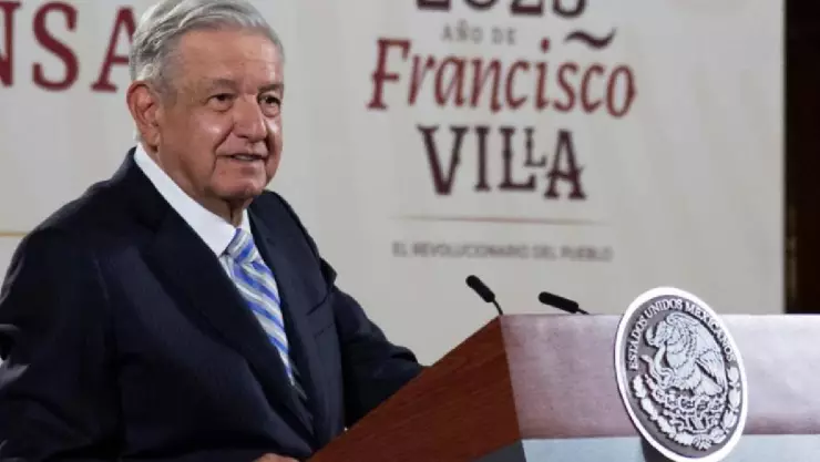 El presidente Andrés Manuel López Obrador encabezó la conferencia mañanera hoy 13 de enero de 2023.