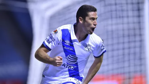 Santiago Orme&ntilde;o, goleador del Puebla