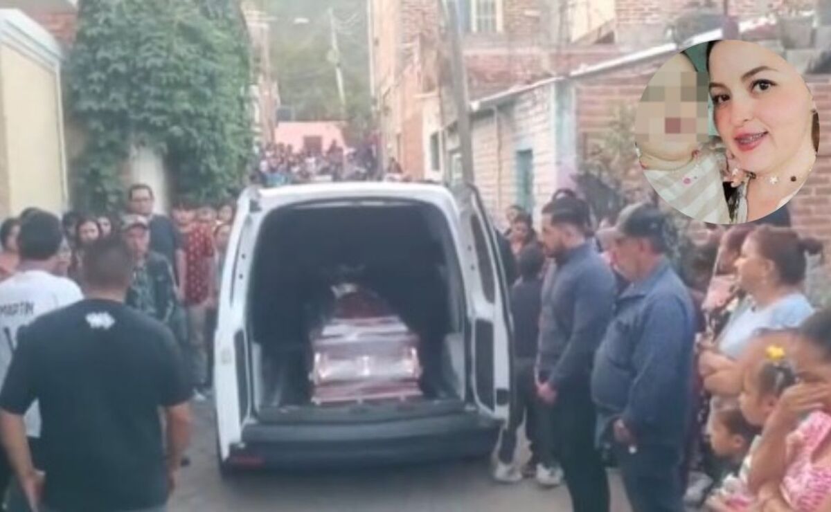 Familiares despiden a Alejandra Rivas, hallada sin vida junto a su bebé de un año