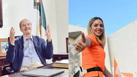 Vicente Fox vs. Mariana Rodríguez en Twitter