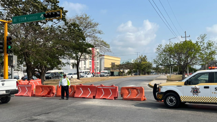 ¡Atención! Anuncian cambios de circulación sobre avenida Tulum en Cancún