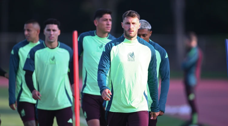 Entrenamiento Selección Mexicana