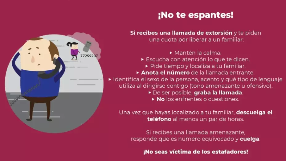 ¿Qué hacer en caso de extorsión telefónica? Los distintos tipos que hay
