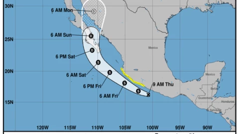 El ciclón tropical “Raymond” podría llegar el fin de semana a BCS