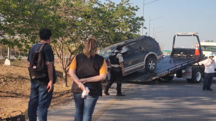 ATENCIÓN: Fuerte accidente en el periférico de Mérida provoca intensa movilización policiaca