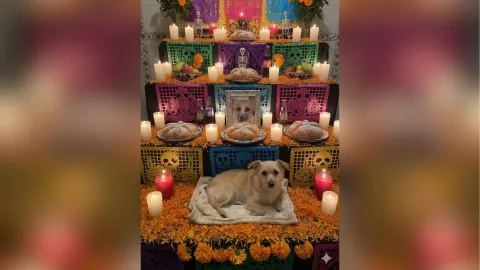Hazle un altar de muertos a tu lomito con IA; este es el paso a paso para crear una ofrenda virtual
