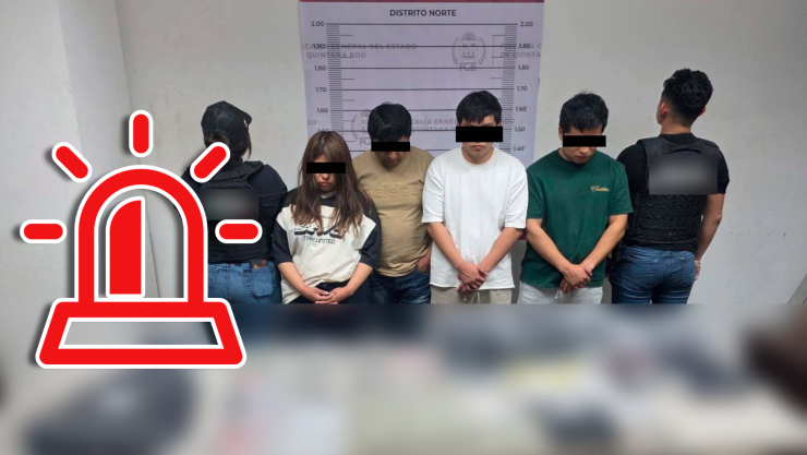 Capturan en Benito Juárez a cuatro implicados del millonario robo en una casa de cambio de Cozumel.webp