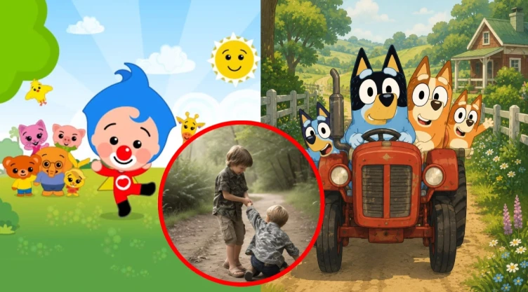 4 capítulos de Plim Plim y Bluey para enseñar a los niños a respetar, compartir y ayudar