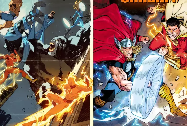 DC y Marvel sorprenden con nuevos crossovers FlashFantastic Four y ThorShazam! ya disponibles