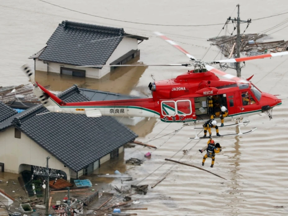 Inundaciones Japón