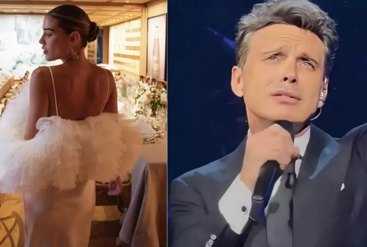 ¿Luis Miguel y Michelle Salas mejoraron su relación? Así llegó el cantante a la boda de su hija