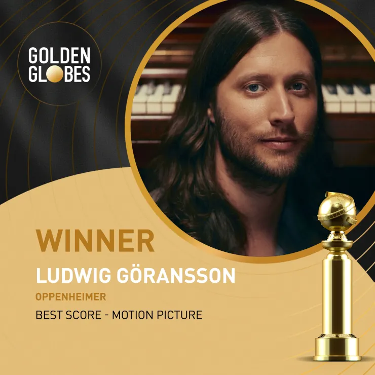Ludwig Göransson gana los Globos de Oro 2024 por Mejor banda sonora